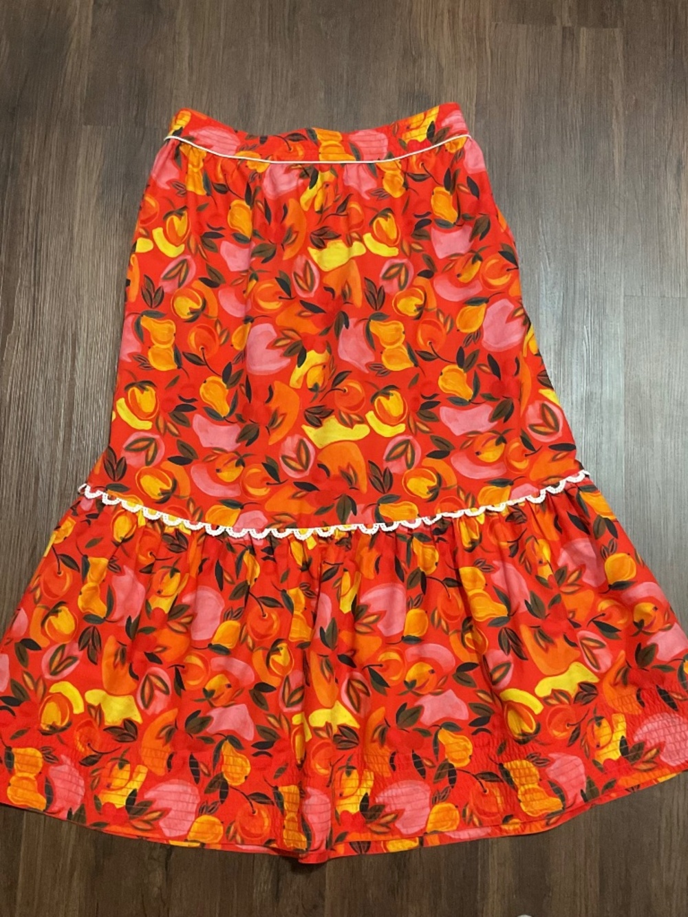 Farm Rio Anthropologie SzXL women’s midi skirt fall ready